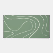 Ebb en Flow 2 in groen Bureaumat (Voorkant)