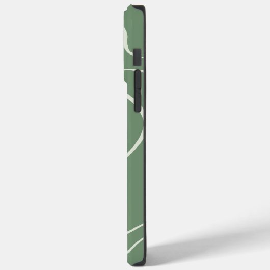 Ebb en Flow 2 in groen Case-Mate iPhone Case (Achterkant / Links)