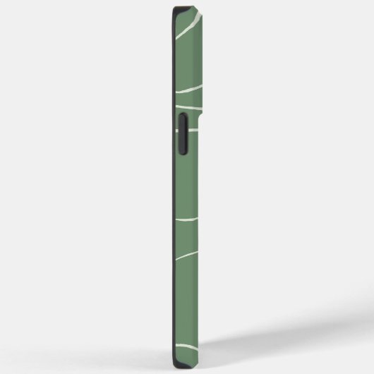 Ebb en Flow 2 in groen Case-Mate iPhone Case (Achterkant / Rechts)