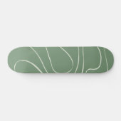 Ebb en Flow 2 in groen Persoonlijk Skateboard (Horizontaal)