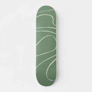 Ebb en Flow 2 in groen Persoonlijk Skateboard