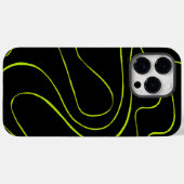 Ebb en Flow 2 in Lime Green en Black Case-Mate iPhone Case (Achterkant (horizontaal))