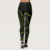 Ebb en Flow 2 in Lime Green en Black Leggings (Achterkant)
