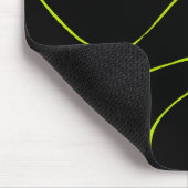 Ebb en Flow 2 in Lime Green en Black Muismat (Hoek)
