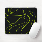 Ebb en Flow 2 in Lime Green en Black Muismat (Met muis)
