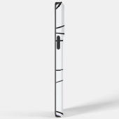 Ebb en Flow 2 - zwart en wit Case-Mate iPhone Case (Achterkant / Rechts)