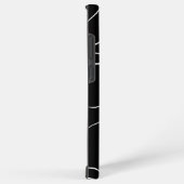 Ebb en Flow 2 - zwart op wit Samsung Galaxy Hoesje (Rechterkant)