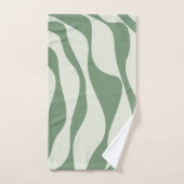 Ebb en Flow 4 in groen Bad Handdoek (Handdoek)