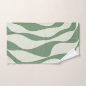 Ebb en Flow 4 in groen Bad Handdoek (Handdoek)