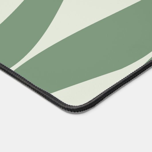 Ebb en Flow 4 in groen Bureaumat (Hoek)