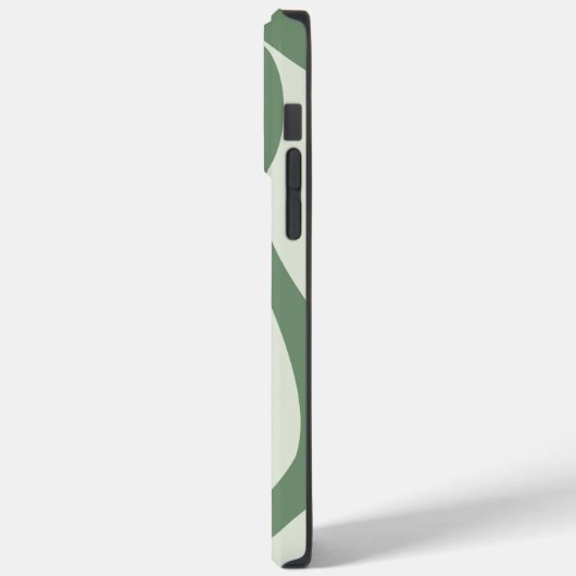 Ebb en Flow 4 in groen Case-Mate iPhone Case (Achterkant / Links)