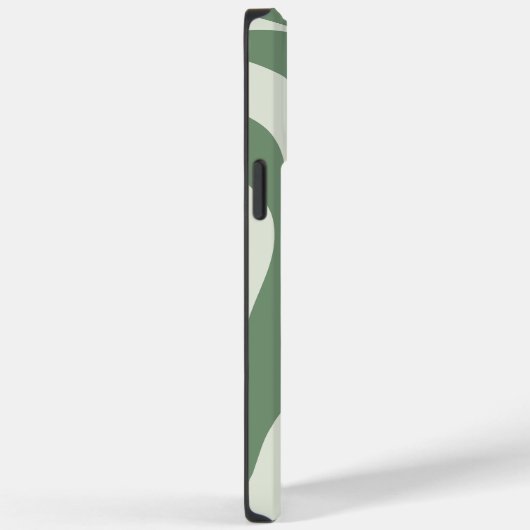 Ebb en Flow 4 in groen Case-Mate iPhone Case (Achterkant / Rechts)