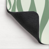 Ebb en Flow 4 in groen Muismat (Hoek)