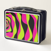 Ebb en Flow 4 in Lime Green, Hot Pink en Black (Voorkant)