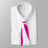 Ebb en Flow 4 in Magenta en Wit Stropdas (Gebonden)