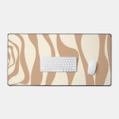 Ebb en Flow 4 in Tan en Cream Bureaumat (Keyboard & Muis)
