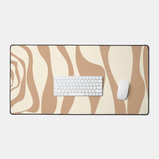 Ebb en Flow 4 in Tan en Cream Bureaumat (Keyboard & Muis)