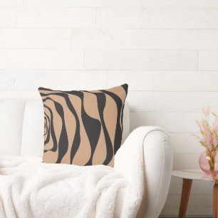 Ebb en Flow 4 in Tan en Zwart Kussen