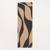 Ebb en Flow 4 in Tan en Zwart Yogamat (Voorkant)