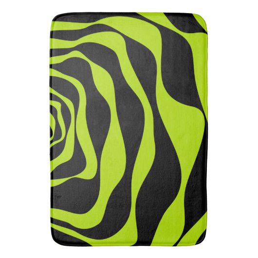 Ebb en Flow 4 - Lime Green Badmat (Voorkant Verticaal)