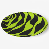 Ebb en Flow 4 - Lime Green Papieren Bordje (Gekanteld)