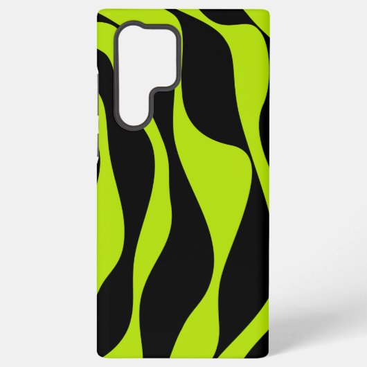 Ebb en Flow 4 - Lime Green Samsung Galaxy Hoesje (Achterkant)