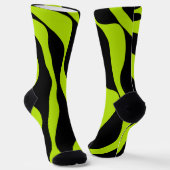 Ebb en Flow 4 - Lime Green Sokken (Gebogen)