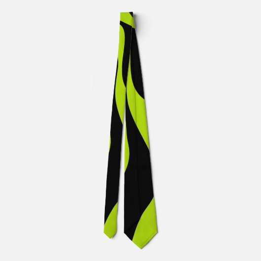 Ebb en Flow 4 - Lime Green Stropdas (Achterkant)