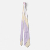 Ebb en Flow 4 - Pastel Roze, Geel en Paars Stropdas (Achterkant)