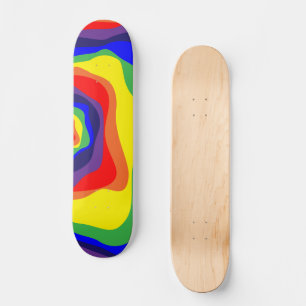 Ebb en Flow 4 regenboog Persoonlijk Skateboard
