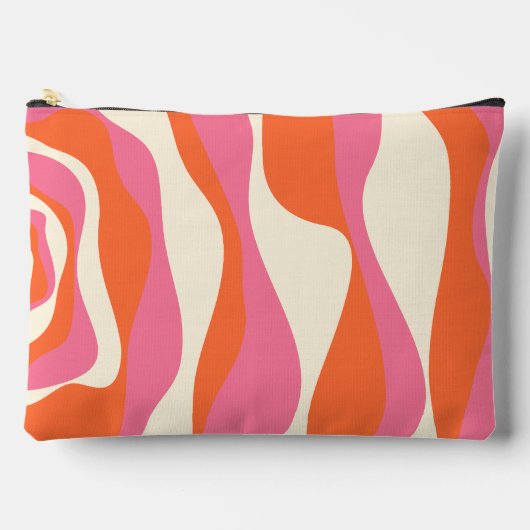Ebb en Flow 4 - Roze, Sinaasappel en Crème Etui (Voorkant)