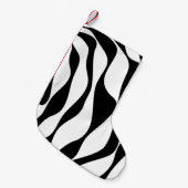 Ebb en Flow 4 - Zwart en wit Kleine Kerstsok (Voorkant (Hangend))