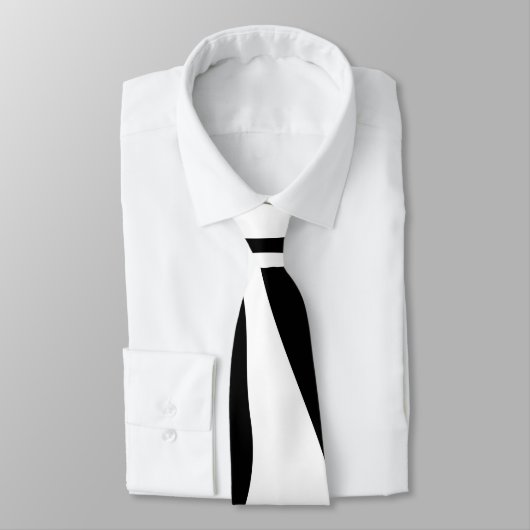 Ebb en Flow 4 - Zwart en wit Stropdas (Gebonden)