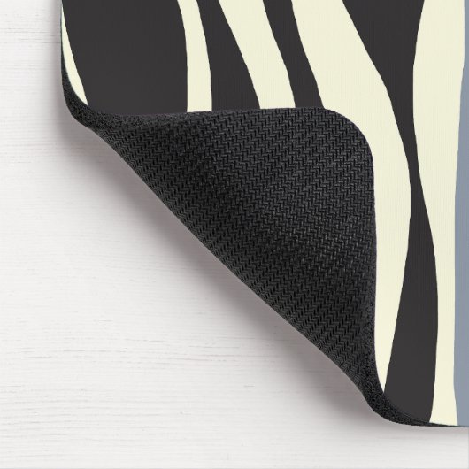 Ebb en Flow in zwart, grijs en crème Muismat (Hoek)