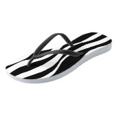 Ebb en Flow - Mint Green, White en Black Teenslippers (Schuin)