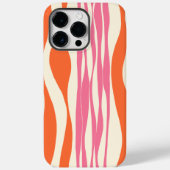 Ebb en Flow - Roze, Sinaasappel en crème Case-Mate iPhone Case (Achterkant)