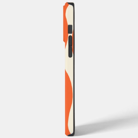 Ebb en Flow - Roze, Sinaasappel en crème Case-Mate iPhone Case (Achterkant / Links)