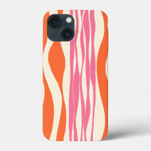 Ebb en Flow - Roze, Sinaasappel en crème Case-Mate iPhone Case