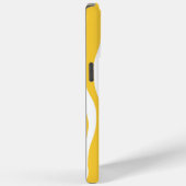 Ebb en Flow - Turquoise & Yellow Case-Mate iPhone Case (Achterkant / Rechts)