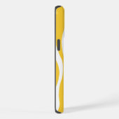 Ebb en Flow - Turquoise & Yellow iPhone Hoesje (Rechterkant)