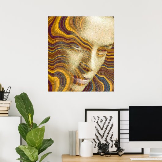 EBB en -stroom Poster (Thuiskantoor)