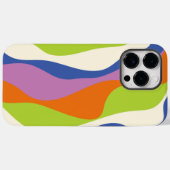Ebb & Flow 4 Blauw, Sinaasappel, Paarse, Groen & C Case-Mate iPhone Case (Achterkant (horizontaal))