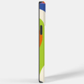 Ebb & Flow 4 Blauw, Sinaasappel, Paarse, Groen & C Case-Mate iPhone Case (Achterkant / Rechts)