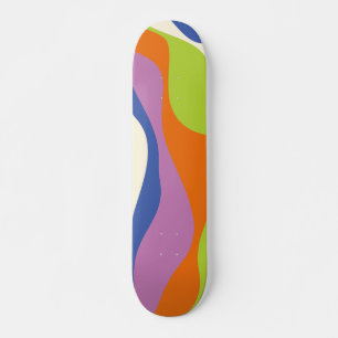 Ebb & Flow 4 Blauw, Sinaasappel, Paarse, Groen & C Persoonlijk Skateboard