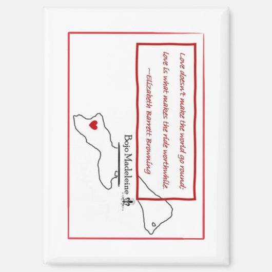 EBB Love Island Bojo Magnet (Voorkant)