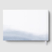 Ebb Tide Coastal Waterverf Wedding Gastenboek (Achterkant)