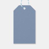 Ebb Tide Coastal Waterverf Wedding Welkom Cadeaulabel (Achterkant)