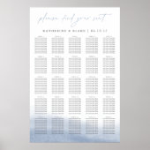 Ebb Tide XL zitplaatsindeling - tot 25 tafels Poster (Voorkant)