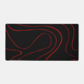 Ebbe en Vloed 2 in Rood en Zwart Bureaumat (Voorkant)