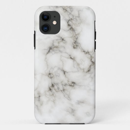 Ebbenhout ivoor marmersteen afwerking Case-Mate iPhone case (Achterkant)